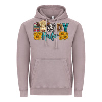 Vintage Zinc Western Howdy Heifer With Simmental Cow Vintage Hoodie - LillyAllenDesigns