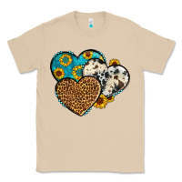 Mushroom cowhide leopard hearts Classic Tee - OliviaCreatesArt