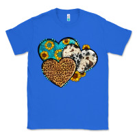 True Royal cowhide leopard hearts Classic Tee - OliviaCreatesArt