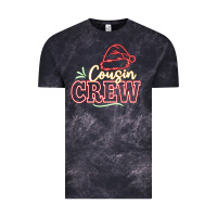 Cloud Black cousin crew Vintage Tee - CowhideDigitalArt