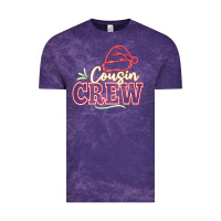 Cloud Purple cousin crew Vintage Tee - CowhideDigitalArt