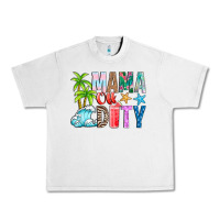 Lunar Rock Mama Of Duty Urban Heavy Tee - CowhideDigitalArt