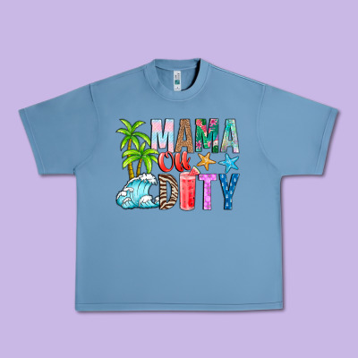 Mama Of Duty Urban Heavy Tee Designed By Cowhidedigitalart