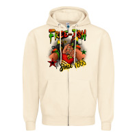 Sandshell Free-ish since 1865 Juneteenth black girl sneakers Zipper Hoodie - RanaPortraitStore