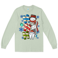 Matcha ho ho ho teeth Long Sleeve Tee - CowhideDigitalArt