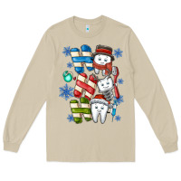 Mushroom ho ho ho teeth Long Sleeve Tee - CowhideDigitalArt