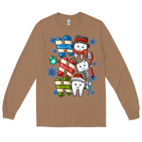 Toasted Coconut ho ho ho teeth Long Sleeve Tee - CowhideDigitalArt