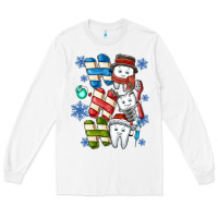 White ho ho ho teeth Long Sleeve Tee - CowhideDigitalArt
