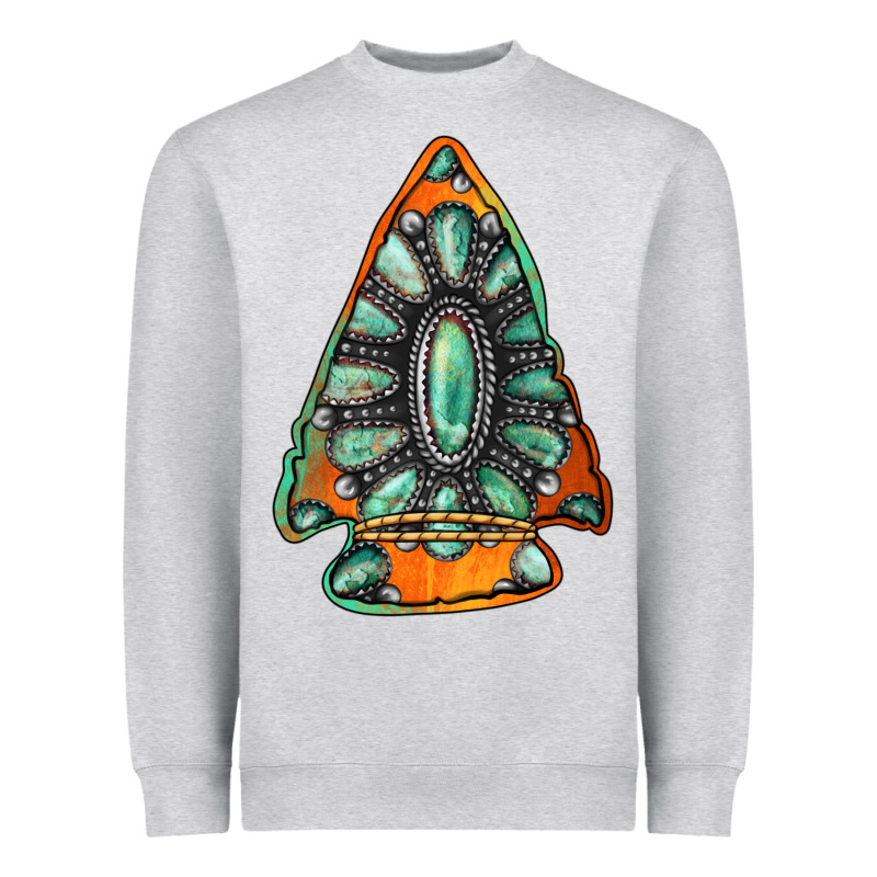 Gemstone Arrowhead Heavyweight Sweatshirt by Jasminsmagicworld | Teevron
