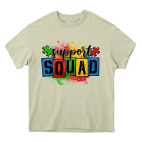 Mossy autism support squad Heavy Core Tee - OliviaCreatesArt