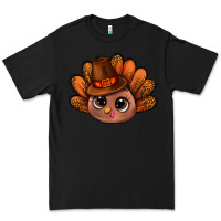 Black turkey and leopard pattern and thanksgiving hat bbs Premium Tee - BundleAndBundleShop