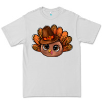 Dove Grey turkey and leopard pattern and thanksgiving hat bbs Premium Tee - BundleAndBundleShop