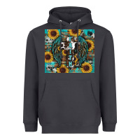 Smoke western faith sunflower's Heavyweight Hoodie - RanaPortraitStore