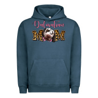 Pigment Midnight Navy Dalmatian Mom Urban Hoodie - Jasminsmagicworld