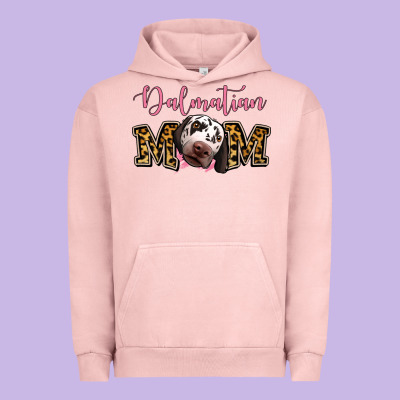 Dalmatian Mom Urban Hoodie Designed By Jasminsmagicworld