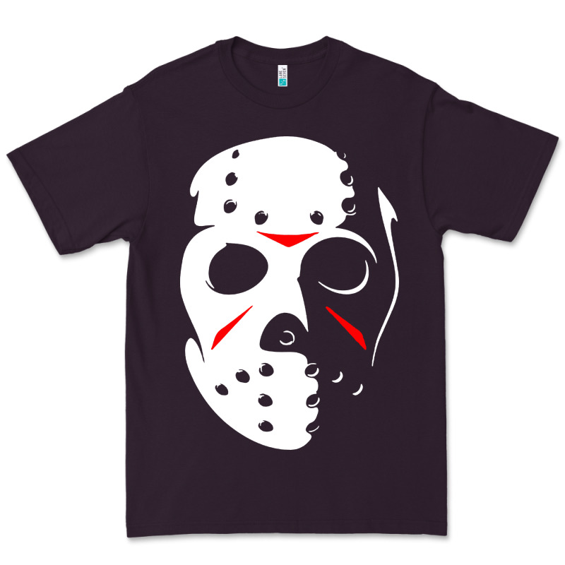 Jason Hockey Mask Halloween Premium Tee by baoMotion | Teevron