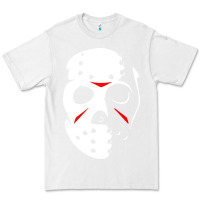 White jason hockey mask halloween Premium Tee - baoMotion