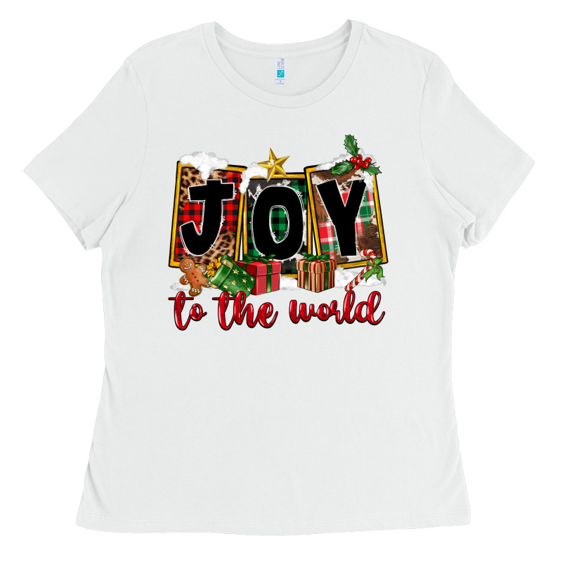 Joy To The World Ladies Tee by FaDigitalArtStudio | Teevron
