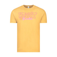 Vintage Mustard Heart Breaker Valentine Vintage Tee - CowhideDigitalArt