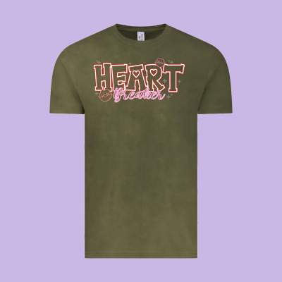 Heart Breaker Valentine Vintage Tee Designed By Cowhidedigitalart
