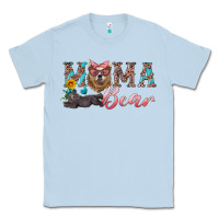 Dusty Blue mama bear with mama and baby Classic Tee - Artiststas