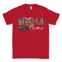 Red mama bear with mama and baby Classic Tee - Artiststas