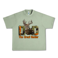 Oil Green Western Dad The Great Deer Hunter Urban Heavy Tee - LillyAllenDesigns