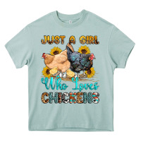 Arona just a girl who loves chickens Heavy Core Tee - OliviaCreatesArt