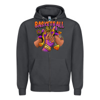 Smoke Basketball life afro girl sneakers Zipper Hoodie - RanaPortraitStore