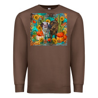Chestnut fall heifer cows Premium Sweatshirt - RanaPortraitStore