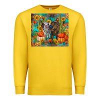 Lemon fall heifer cows Premium Sweatshirt - RanaPortraitStore