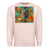 Pale Pink fall heifer cows Premium Sweatshirt - RanaPortraitStore