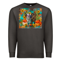 Smoke fall heifer cows Premium Sweatshirt - RanaPortraitStore