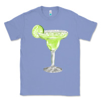 Colony Blue martini fa element Classic Tee - FaDigitalArtStudio