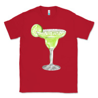 Red martini fa element Classic Tee - FaDigitalArtStudio