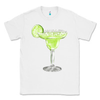 White martini fa element Classic Tee - FaDigitalArtStudio