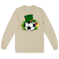 Mushroom Football Ball Long Sleeve Tee - CowhideDigitalArt