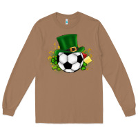 Toasted Coconut Football Ball Long Sleeve Tee - CowhideDigitalArt