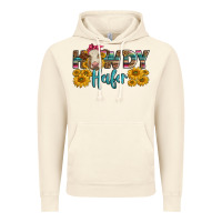 Vintage Artic Western Howdy Heifer With Charolais Cow Vintage Hoodie - LillyAllenDesigns