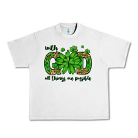 Lunar Rock With god all things are possible St. Patrick's Day Urban Heavy Tee - LillyAllenDesigns