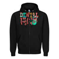 Black dental fuel coffee cup Zipper Hoodie - Jasminsmagicworld
