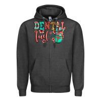 Charcoal Heather dental fuel coffee cup Zipper Hoodie - Jasminsmagicworld