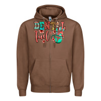 Chestnut dental fuel coffee cup Zipper Hoodie - Jasminsmagicworld