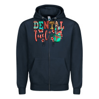 Navy dental fuel coffee cup Zipper Hoodie - Jasminsmagicworld