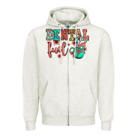 Oatmeal Heather dental fuel coffee cup Zipper Hoodie - Jasminsmagicworld