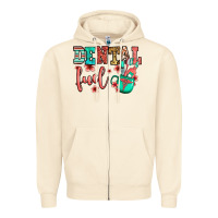 Sandshell dental fuel coffee cup Zipper Hoodie - Jasminsmagicworld