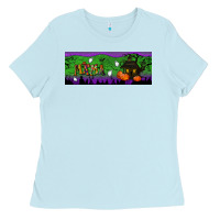Baby Blue halloween mama 11 oz mug Ladies Tee - BundleAndBundleShop