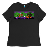 Black halloween mama 11 oz mug Ladies Tee - BundleAndBundleShop
