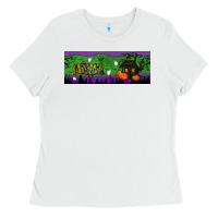 White halloween mama 11 oz mug Ladies Tee - BundleAndBundleShop