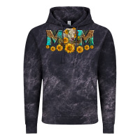 Cloud Black charolais cow mom Vintage Hoodie - LillyAllenDesigns